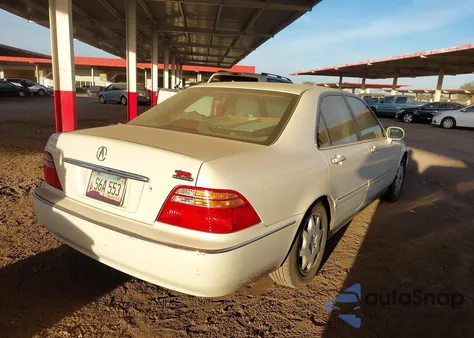 2000 Acura Rl 3.5 z USA, uszkodzony, nr VIN JH4KA9668YC006451